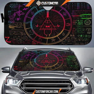 3D Car Sun Shades Amazing Gifts T1221 Auto