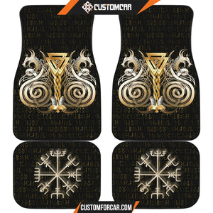 Abstract Viking Car Floor Mats Viking Car Accessories Custom