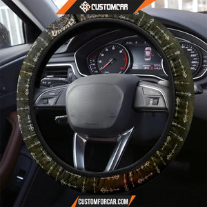 Abstract Viking Steering Wheel Cover Viking Car Accessories