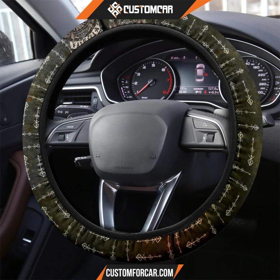 Abstract Viking Steering Wheel Cover Viking Car Accessories