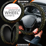 Abstract Viking Steering Wheel Cover Viking Car Accessories