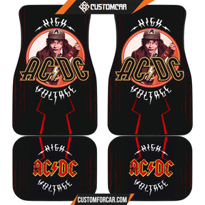 AC DC Car Floor Mats Music Rock Band Car Accessories Custom