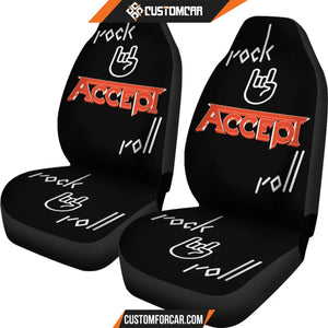 Accept Car Seat Covers  Rock N Roll Hand Seat Covers R042609 DECORINCAR 2