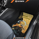 Agatsuma Zenitsu Demon Slayer Car Floor Mats Anime Car