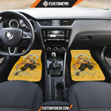 Agatsuma Zenitsu Demon Slayer Car Floor Mats Anime Car