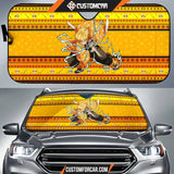 Agatsuma Zenitsu Demon Slayer Car Sun Shade Anime Car