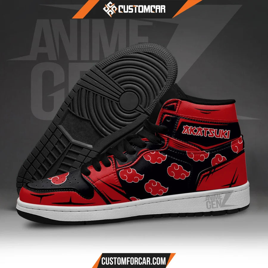 Akatsuki JD Sneakers Naruto Custom Anime Shoes Special