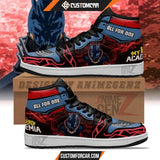 All For One JD Sneakers Custom Anime My Hero Academia Shoes