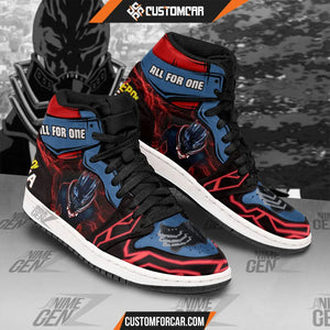 All For One JD Sneakers Custom Anime My Hero Academia Shoes