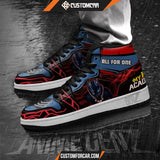 All For One JD Sneakers Custom Anime My Hero Academia Shoes