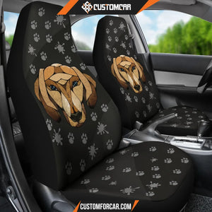 Amazing Black Dachshund Face Car Seat Covers DECORINCAR