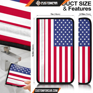 American Flag Seat Belt Covers American Flag Car Accessories