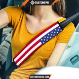 American Flag Seat Belt Covers American Flag Car Accessories