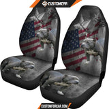 American Pitt Bull Car Seat Covers DECORINCAR