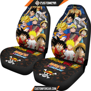 Anime Car Seat Covers Anime Legends Heroes Dragon Ball 