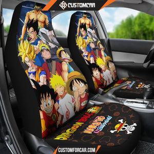 Anime Car Seat Covers Anime Legends Heroes Dragon Ball 