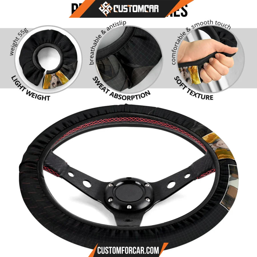 Annie Leonhart Attack On Titan Steering Wheel Cover Anime