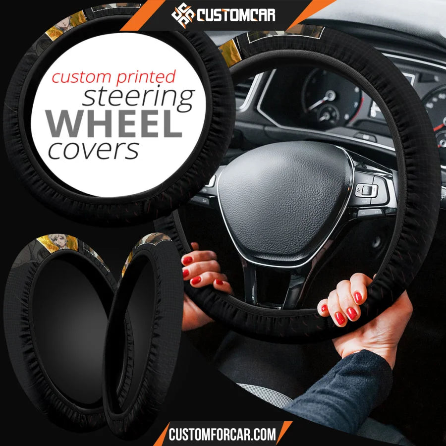 Annie Leonhart Attack On Titan Steering Wheel Cover Anime