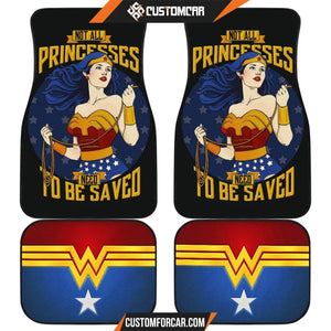 Art Wonder Woman Car Floor Mats Movie Fan Gift R050320 - 