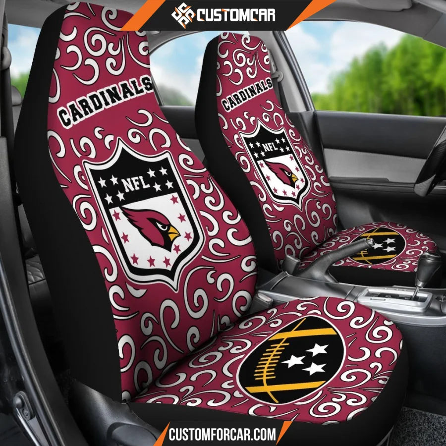 Artist SUV Arizona Cardinals Seat Covers Sets For Car - Car 
