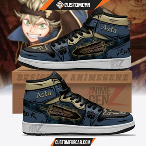 Asta Black Clover JD Sneakers Custom Anime Shoes