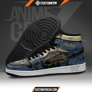 Asta Black Clover JD Sneakers Custom Anime Shoes