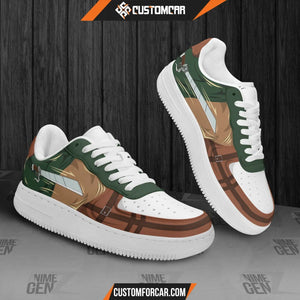 Attack On Titan Air Sneakers Reconnaissance Army Custom