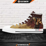 Attack On Titan Amored Titan High Top Shoes Custom Anime