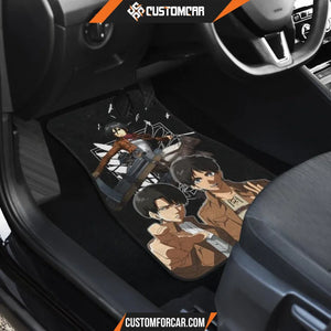 Attack On Titan Anime Car Floor Mats | AOT Mikasa Eren And 