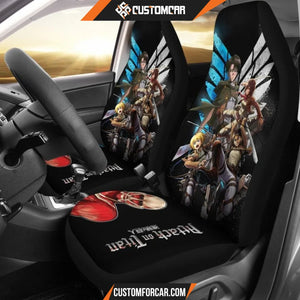 Attack On Titan Anime Car Seat Covers | AOT Team Wings Of 