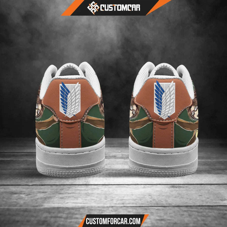 Attack On Titan Hange Zoe Air Sneakers Custom Anime Shoes