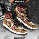 Attack On Titan JD Sneakers Amored Titan Custom Anime Shoes