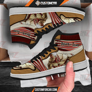 Attack On Titan JD Sneakers Amored Titan Custom Anime Shoes