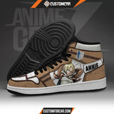 Attack On Titan JD Sneakers Annie Leonhart Custom Anime