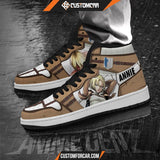 Attack On Titan JD Sneakers Annie Leonhart Custom Anime