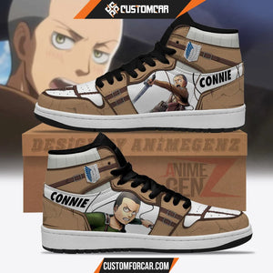 Attack On Titan JD Sneakers Connie Springer Custom Anime