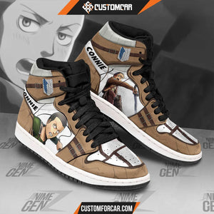 Attack On Titan JD Sneakers Connie Springer Custom Anime