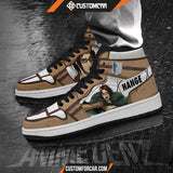 Attack On Titan JD Sneakers Hange Zoe Custom Anime Shoes