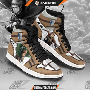 Attack On Titan JD Sneakers Jean Kristein Custom Anime Shoes