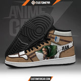 Attack On Titan JD Sneakers Jean Kristein Custom Anime Shoes