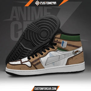 Attack On Titan JD Sneakers Reconnaissance Army Custom Anime