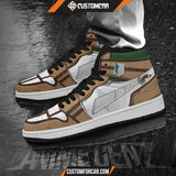 Attack On Titan JD Sneakers Reconnaissance Army Custom Anime