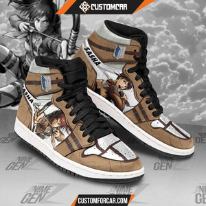 Attack On Titan JD Sneakers Sasha Blouse Custom Anime Shoes