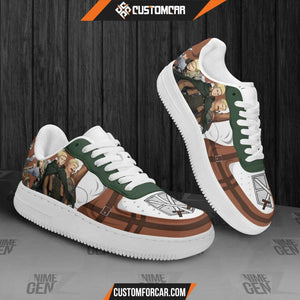 Attack On Titan Reiner Air Sneakers Custom Anime Shoes