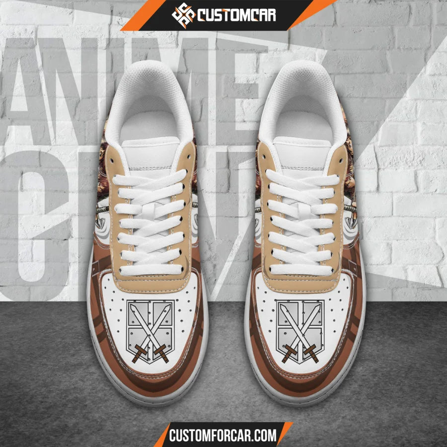 Attack On Titan Sasha Air Sneakers Custom Anime Shoes