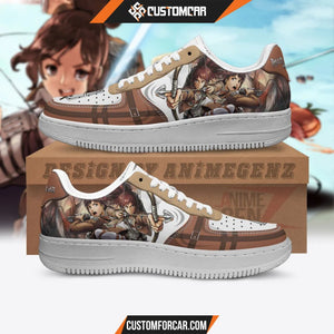 Attack On Titan Sasha Air Sneakers Custom Anime Shoes