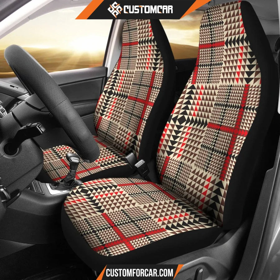 Awesome Tartan Plaid Car Seat Covers DECORINCAR