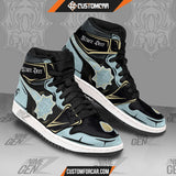 Azure Deer JD Sneakers Black Clover Custom Anime Shoes