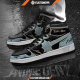 Azure Deer JD Sneakers Black Clover Custom Anime Shoes