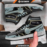 Azure Deer JD Sneakers Black Clover Custom Anime Shoes